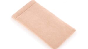 Beige säilytyspussi (sametti) -aurinkolasit (2024)