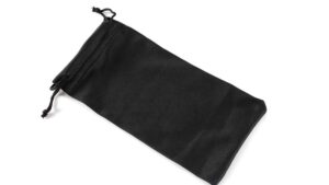 Säilytyspussi musta pehmeä -aurinkolasit (2024)